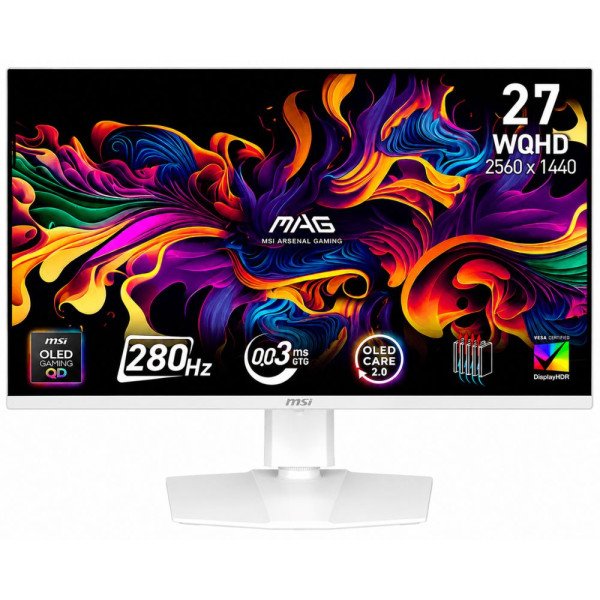 MSI MAG 272QPW QD-OLED X28 26.5" 0.03ms 280 Hz 2k