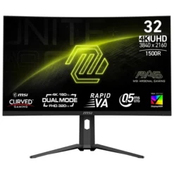 MSI MAG 321CUPDF 32" 160Hz Fast VA 0.5ms Curved 4K