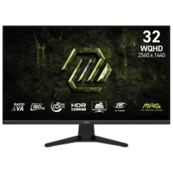 MSI MAG 325QF E18V 32" 0.5ms Fast VA 180Hz 2k