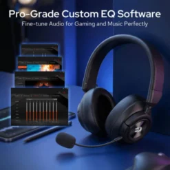 Redragon H889 Wireless Gaming Headset 4-in-1 (BLACK)