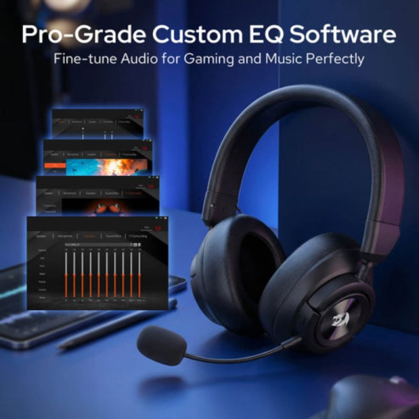 Redragon H889 Wireless Gaming Headset 4-in-1 (BLACK)