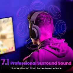 Redragon LUCE H888 Wireless Gaming Headset