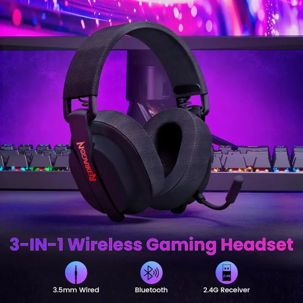 Redragon LUCE H888 Wireless Gaming Headset