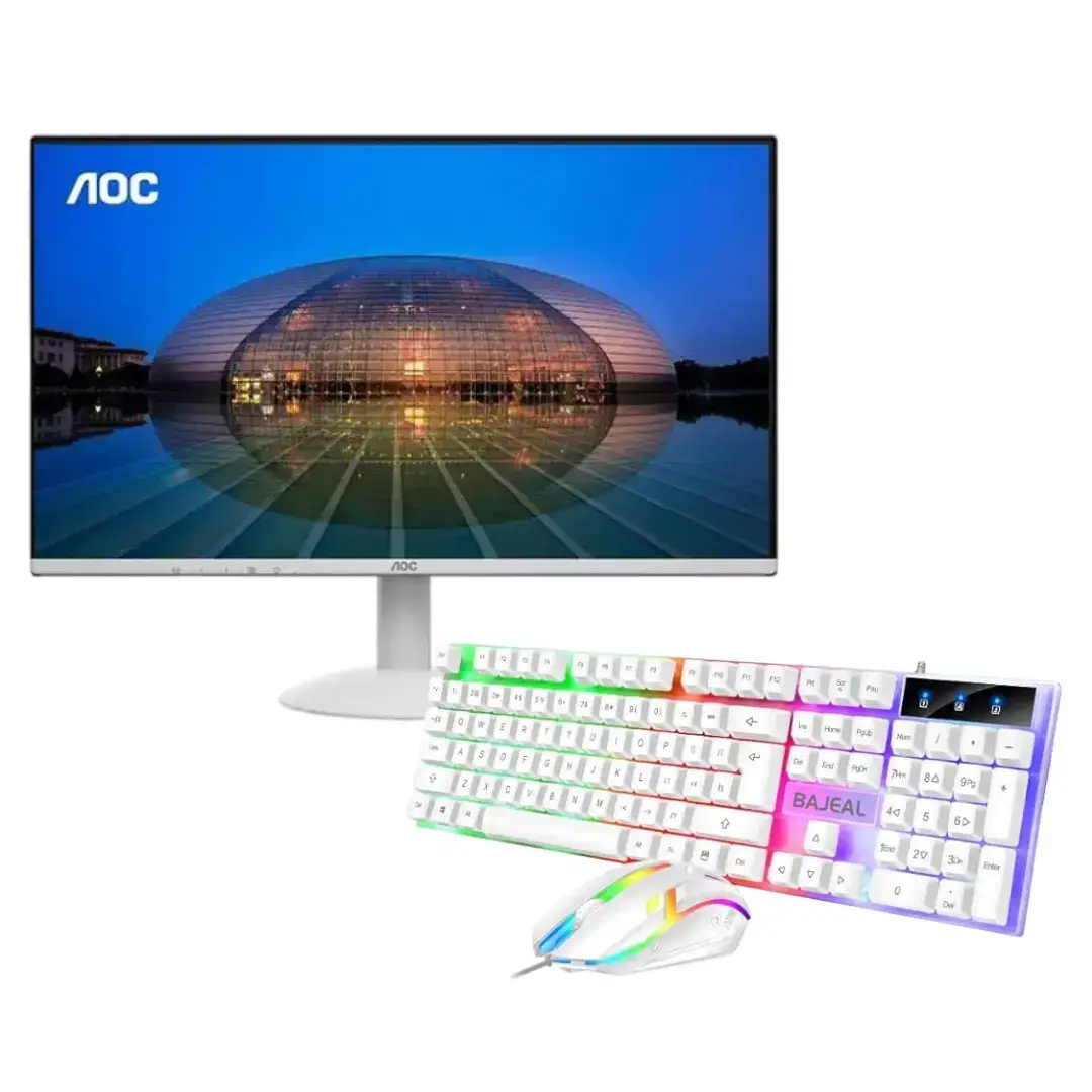 AOC 24B30H3 23.8" IPS 120Hz 1ms Blanc + Pack Gaming