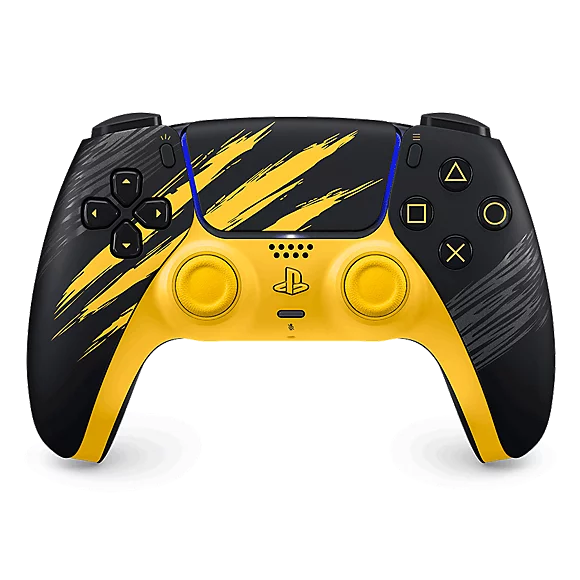 DualSense® Wireless Controller – Marvel's Wolverine Battle Yellow Limited Edition