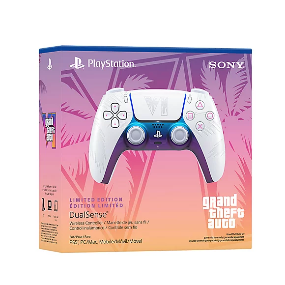 DualSense® Wireless Controller – Grand Theft Auto VI White Limited Edition | Précommande