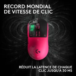 Logitech G Pro X3 Superstrike (Rose) prix maroc