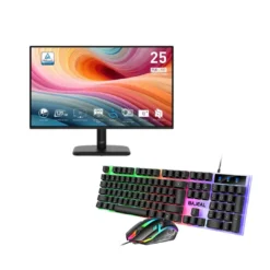 MSI PRO MP251L E2 25″ 120Hz IPS + Pack Clavier Souris Gamer