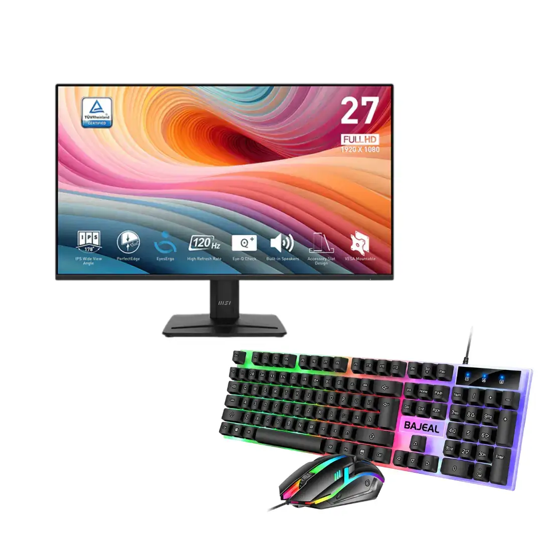 MSI PRO MP275 E2 27" 120Hz IPS + Pack Gaming