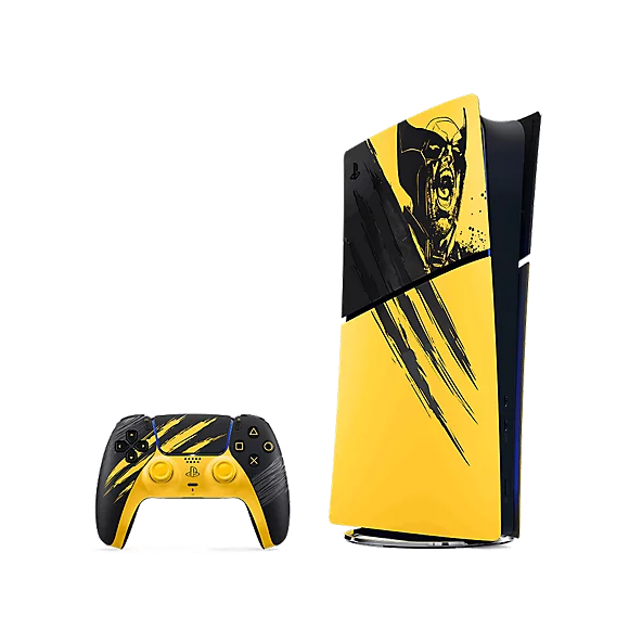 layStation®5 Digital Edition Console 825 GB – Marvel's Wolverine Battle Yellow Limited Edition Bundle