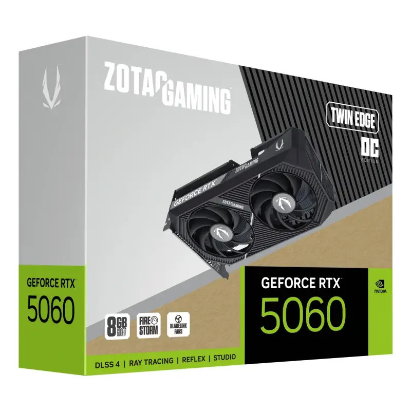 ZOTAC GAMING GeForce RTX 5060 8GB TWIN EDGE OC prix maroc