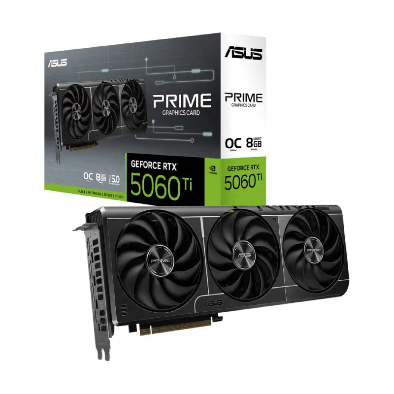 ASUS PRIME GeForce RTX 5060 Ti OC Edition 8GB prix maroc