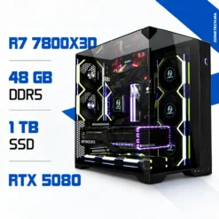 PC Gamer Ryzen 7 7800X3D / 1TB SSD / 48GB DDR5 / RTX 5080 16GB