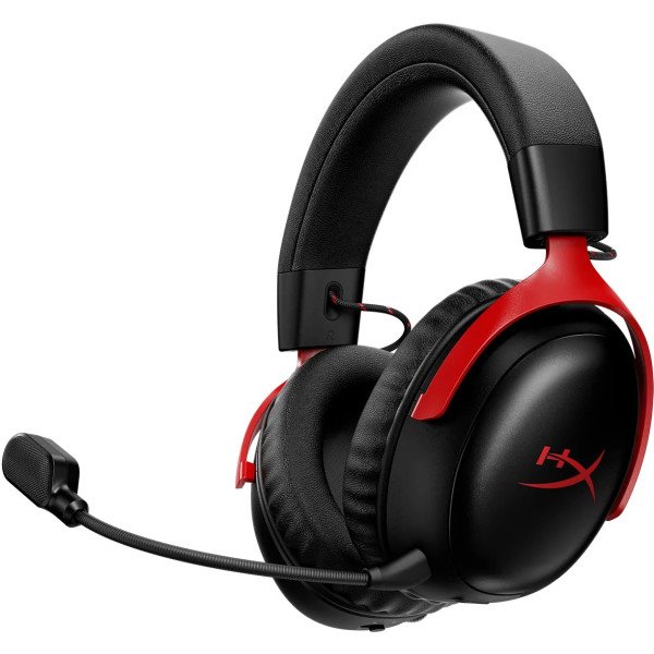 Casque gaming sans fil HyperX Cloud III Noir et Rouge