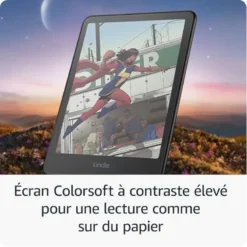Kindle Colorsoft 2026 liseuse liseuse avec écran couleur et éclairage chaud réglable prix maroc