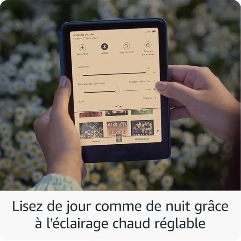 Kindle Colorsoft 2026 liseuse liseuse avec écran couleur et éclairage chaud réglable prix maroc