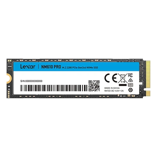 LEXAR NM610 PRO 1TB SSD NVME M.2 PCIe Gen3x4 prix maroc