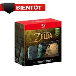 Nintendo Switch 2 Edition The Legend Of Zelda 40ème Anniversaire prix maroc