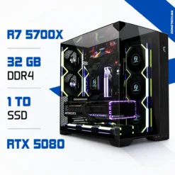 PC Gamer R7 5700X / 1 To SSD / 32 Go DDR4 / RTX 5080