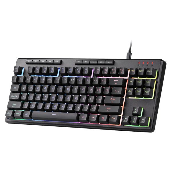Clavier Gamer Redragon K516 Shiva TKL RGB QWERTY Noir