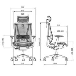 SKILLCHAIRS Ergo Vittoria prix maroc
